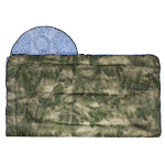 Спальный мешок Борей-80 "мох" (A-TACS FG) (-20°C) 80х210 (170) (ут-ль синтепон 300г/м2; подкл флис)