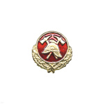 Значок мет. Пожарный (мал. на пимсе) красн.