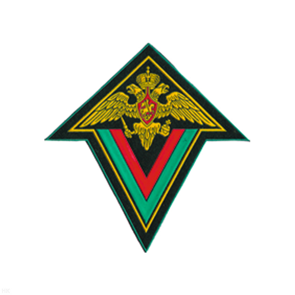 Шеврон пластизолевый (Орел ПВ и красно-зеленый уголок)