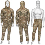 Костюм д/с Софтшелл с флисом "мультикам" М1/М2/SS01-17 по наличию на складе