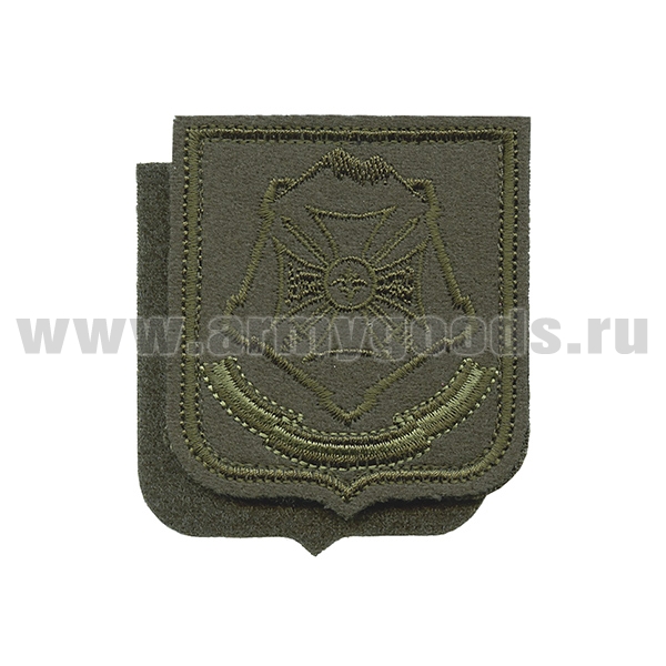 Шеврон вышит. Южный военный округ (полевой) на липучке