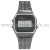 Часы наручные электронные Casio (водонепроницаемые) мет. серебряного цвета