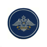 Шеврон тканый Спецстрой (кругл. по 210 пр.)