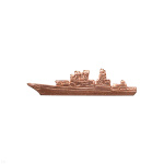 Значок мет. Сторожевой корабль (лат.) на пимсе