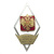 Значок мет. Военно-инженерный университет (ромб РФ) гор.эм.