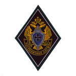 Шеврон пластизолевый ПС (ромб) ст/обр (черн.)