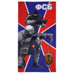 Пол-це махрово-велюровое ФСБ (75 x 150 см)