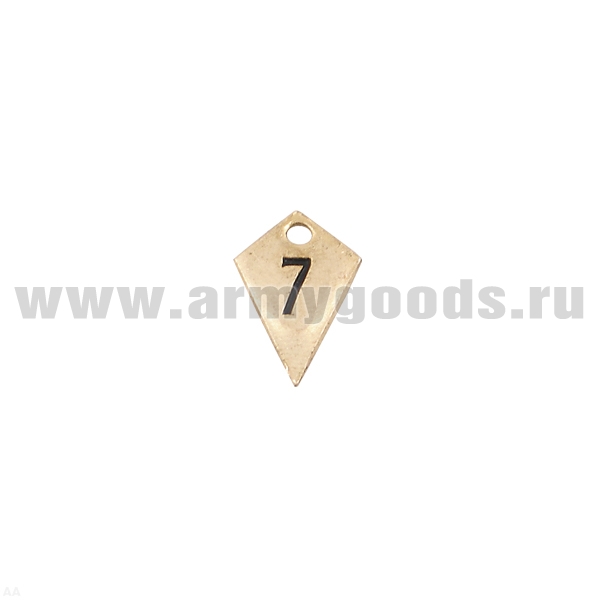 Подвеска мет. "7-8" к значку парашютист-отлич.