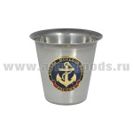 Стопка мет. (100/150 мл) с накладкой ВМФ