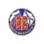 Значок мет. Санктъ-Петербургъ (герб и флаги, кругл.)