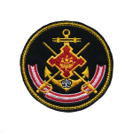 Шеврон вышит. Ленинградская ВМБ