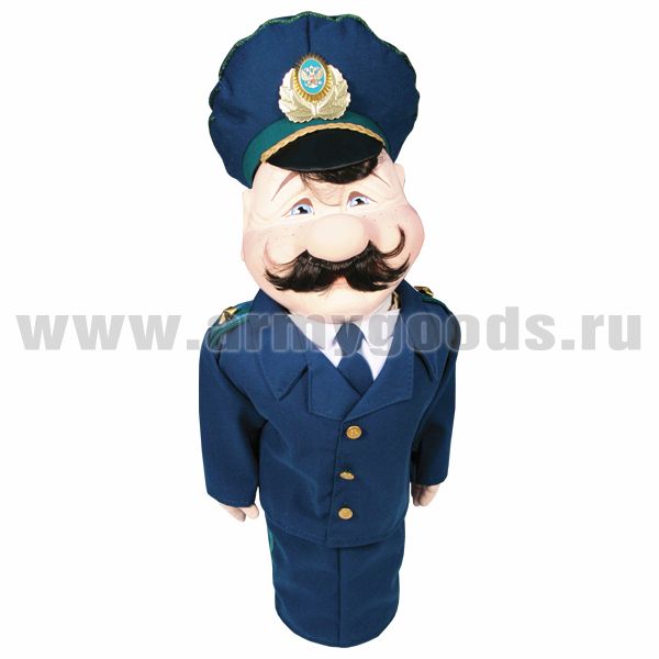 Кукла под бутылку (высота 52 см) Прокурор