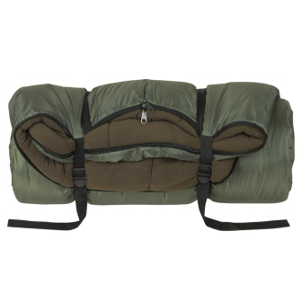 Спальный мешок (SN100) оливк. (-20°C) 100х250 (200) (ут-ль синт 400г/м2, подкл флис)