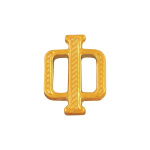 Буква на погоны пласт. "Ф" зол.