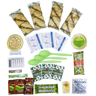 Сухпаек Армейские будни Офицерский (РПС-У) срок годности до 05.2026