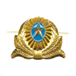 Кокарда мет. Казахстан (со звездой) офиц. бол.