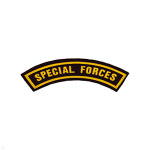 Нашивка на рукав дугов. пластизол. Special Forces