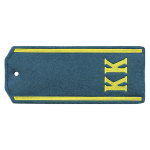 Погоны голуб. «КК» (сукно) 12-12,5 см