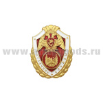 Значок мет. Росгвардия Отличник службы в в/ч (подразделениях) технического обеспечения (алюм)