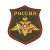 Шеврон вышит. на парад Россия Сухопутные войска (оливковый фон)