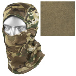 Балаклава-трансформер зимняя (односторонний флис) "мультикам"