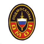 Шеврон пластизолевый ОМОН Подмосковье (овал)