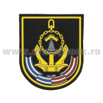 Шеврон пластизолевый 161 БрПЛ СФ нов/обр