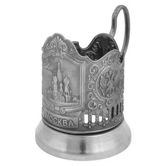 Подстаканник Москва (никелированный) 