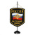Вымпел вышит. на подст. Россия ВВ