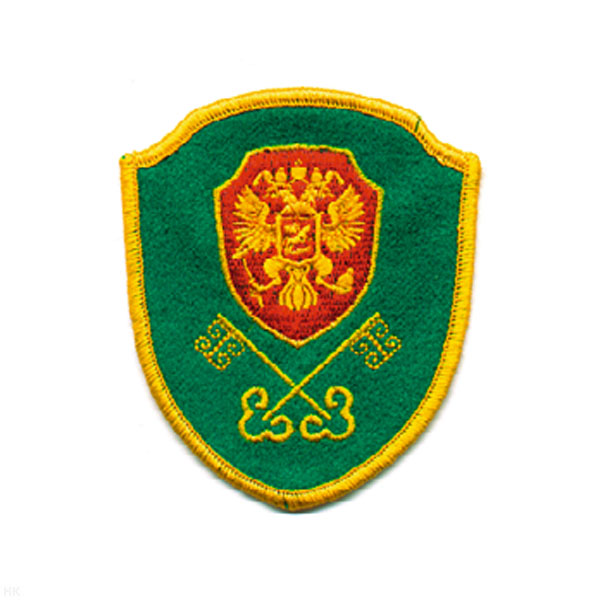 Шеврон вышит. (щит ПВ Ключи)