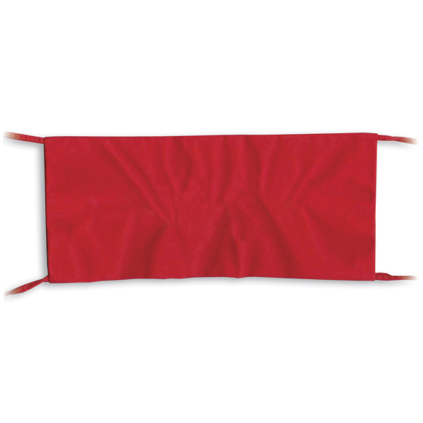 Повязка на рукав красная чистая