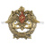 Значок мет. 1827 Орел ВМФ в венке (ВМА им. Н.Г. Кузнецова)