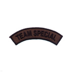 Нашивка на рукав дугов. вышит. Team Special (полевая)
