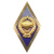 Значок мет. Ромб МВД СССР (син.) гор. эм.