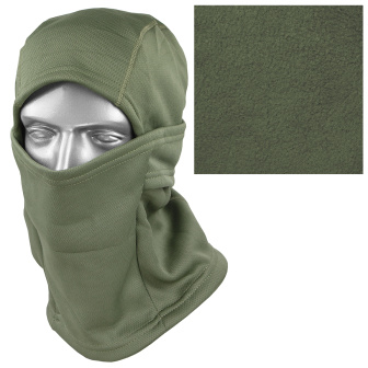 Балаклава-трансформер зимняя (односторонний флис) оливковая