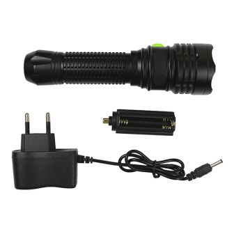 Фонарь тактический трехцветный High Power (в комплекте аккумулятор и сетевое зарядное устройство) в пластиковом кейсе