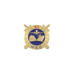 Значок мет. 90 лет Транспортной милиции (мал, на пимсе)
