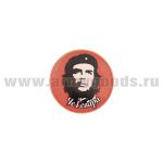 Значок мет. Че Гевара (круглый, смола, на пимсе)