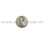 Значок мет. Сталин (в круге) d-25 мм (на пимсе)