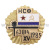 Значок мет. КСФ 63814 XV 1985, гор. эм. (с накладкой)