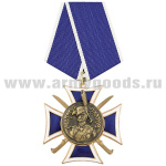 Медаль Матвей Платов (синий крест с накладками)