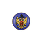 Значок мет. Орел ФСБ (мал., круглый, смола, на пимсе)