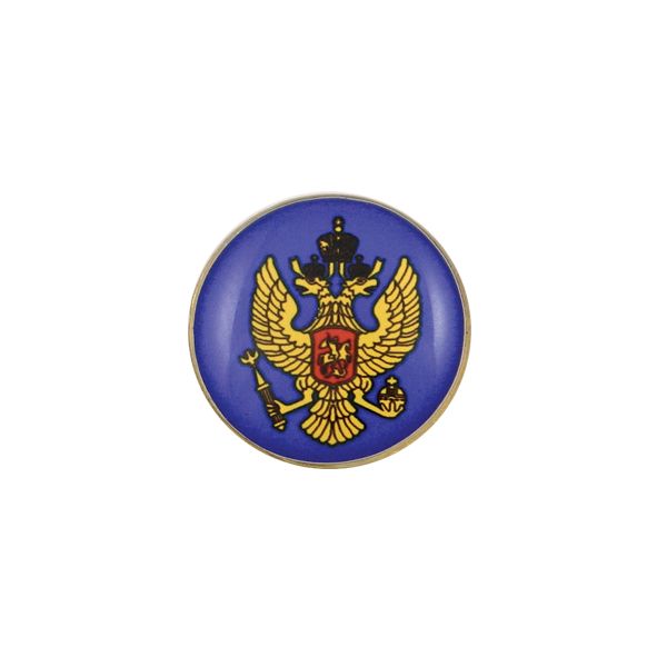 Значок мет. Орел ФСБ (мал., круглый, смола, на пимсе)