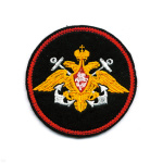 Шеврон вышит. ВМФ (210 пр.) красн. кант