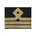 Нарукав. знак различ. Мор. фл. (галун на черном фоне) 7 катег.