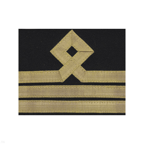 Нарукав. знак различ. Мор. фл. (галун на черном фоне) 7 катег.
