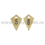 Подвеска мет. "5-6" к значку парашютист-отлич.