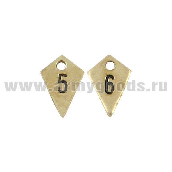 Подвеска мет. "5-6" к значку парашютист-отлич.