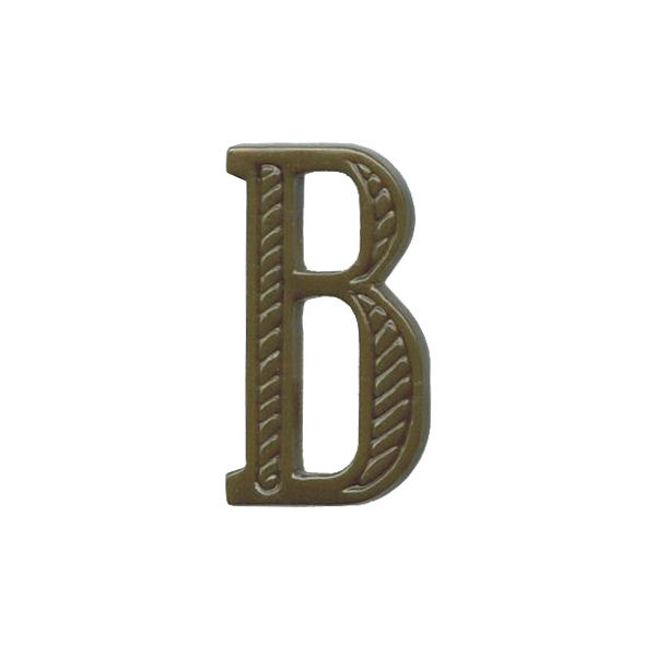 Буква на погоны пласт. "В" защ.