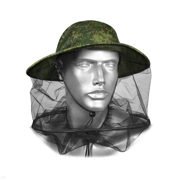 Накомарник с каркасом "русская цифра"